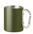 Double wall metal mug 300 ml