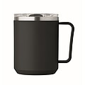 Double wall mug 400ml, black