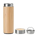 Double wall SS/bamboo bottle