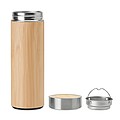 Double wall SS/bamboo bottle