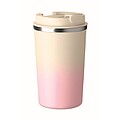 Double wall tumbler 350 ml, baby pink