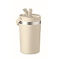 Double wall tumbler 350 ml, beige