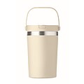 Double wall tumbler 350 ml, beige
