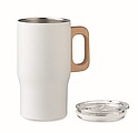 Double wall tumbler 350ml, white