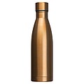 Double wall vacuum bottle