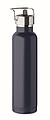 Double wall vacuum insulating bottle