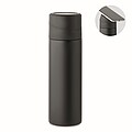 Double wall vacuum insulating bottle