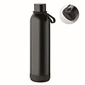 Double wall vacuum insulating bottle