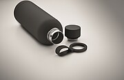 Double wall vacuum insulating bottle