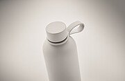 Double wall vacuum insulating bottle