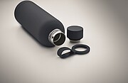 Double wall vacuum insulating bottle