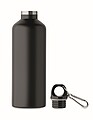 Double wall vacuum insulating bottle