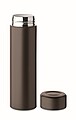 Double wall vacuum insulating bottle