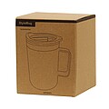 Double-walled travel mug, black