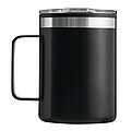Double-walled travel mug, black