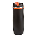 Double-walled travel mug DARK CREMA