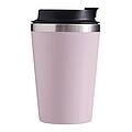Double-walled travel mug, pink