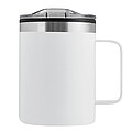 Double-walled travel mug, white