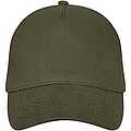 Doyle 5 panel cap, forest green