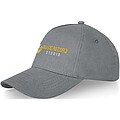 Doyle 5 panel cap, grey