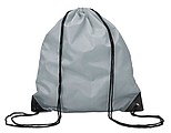 Drawstring backpack, grey