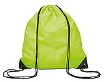 Drawstring backpack, lime
