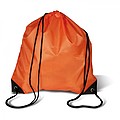 Drawstring backpack, orange
