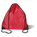 Drawstring backpack, red