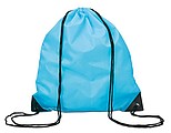 Drawstring backpack, turquoise