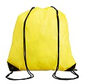 Drawstring backpack, yellow