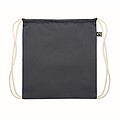 Drawstring bag Fairtrade 180gr, blue