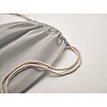 Drawstring bag Fairtrade 180gr, grey