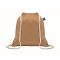 Drawstring bag Fairtrade 180gr, ivory