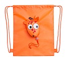 drawstring bag, giraffe