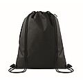Drawstring bag in 420D RPET, black