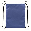 Drawstring bag in 420D RPET, royal blue