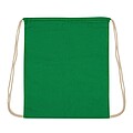 Drawstring bag, light green