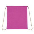 Drawstring bag, pink