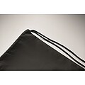 Drawstring bag RPET non-woven, black