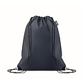 Drawstring bag RPET non-woven, blue