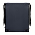 Drawstring bag RPET non-woven, blue