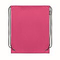Drawstring bag RPET non-woven, fuchsia