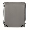 Drawstring bag RPET non-woven, grey