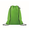 Drawstring bag RPET non-woven, lime