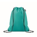 Drawstring bag RPET non-woven, turquoise