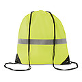 Drawstring reflective stripe