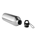 Drinking bottle 750 ml, silver