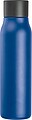 Drinking bottle with carabiner, 600ml, blue