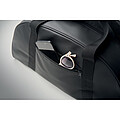 Duffle bag soft PU, black