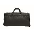 Duffle bag trolley 600D RPET, black